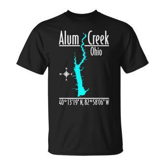 Modern Alum Creek Ohio T-Shirt - Monsterry CA