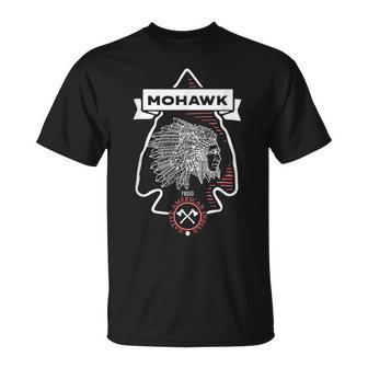 Mohawk Native American Indian Proud Arrow Vintage T-Shirt - Monsterry