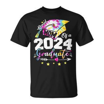 Mom Senior 2024 Proud Mom Of A Class Of 2024 Graduate Mothe T-Shirt - Monsterry