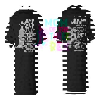 Mom Of The Three Rex Birthday Dinosaur Family Matching T-Shirt - Thegiftio