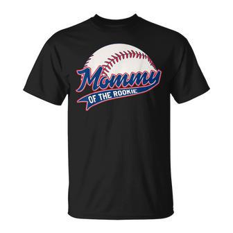 Mommy Of Rookie Birthday Baseball Theme Party Matching Set T-Shirt | Seseable CA