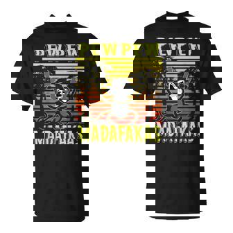 Monkey Pew Madafakasintage Lustig Geschenke T-Shirt - Cadeauxyz