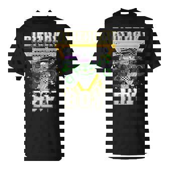Monster Truck Birthday Boy Monster Truck Are My Jam Lovers T-Shirt - Seseable