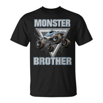 Monster Truck Brother Monster Truck Are My Jam Truck Lovers T-Shirt - Seseable