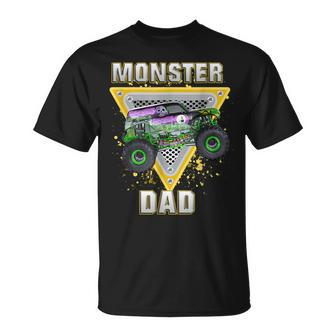 Monster Truck Dad Fathers Day Monster Truck Are My Jam T-Shirt - Thegiftio UK