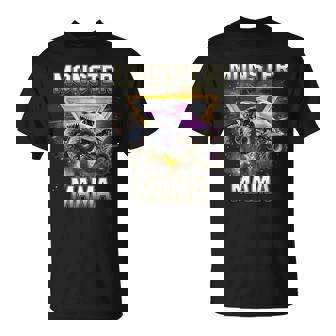 Monster Truck Mama Monster Truck Are My Jam Truck Lovers T-Shirt | Seseable UK