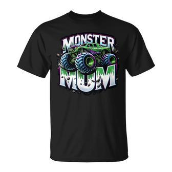 Monster Truck Race Racer Driver Mom Mother's Day T-Shirt - Monsterry UK