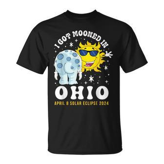 I Got Mooned In Ohio Total Solar Eclipse 2024 T-Shirt - Monsterry DE