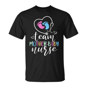 Mother Baby Nurse Team Tiny Humans Rn Nursing Mother T-Shirt - Monsterry CA