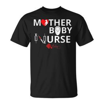 Mother Baby Rn Ob Nurse T-Shirt - Monsterry CA