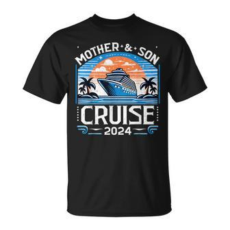 Mother And Son Cruise 2024 Family Vacation 2024 T-Shirt - Monsterry CA