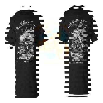 Motorcycle Motorbike Bike Adventure Touring And Exploration T-Shirt - Thegiftio