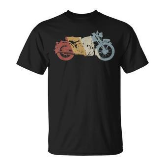 Motorcycle Retro Style Vintage T-Shirt - Monsterry AU