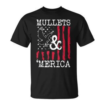 Mullet T Mullets And Merica Men T-Shirt - Monsterry DE