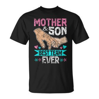 Mutter Und Sohn Das Beste Team Aller Zeiten Söhne Mutter T-Shirt - Seseable