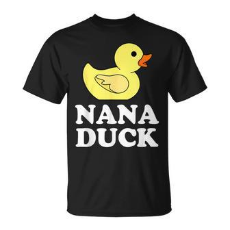Nana Duck Mama Rubber Duck Lover T-Shirt - Monsterry AU