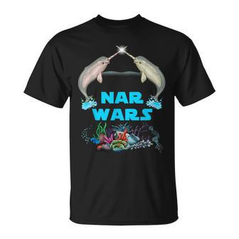 Narwhal Nar Wars Under The Sea T-Shirt - Monsterry CA