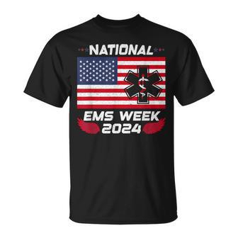 National Ems Week 2024 Emergency Medical Services Emt T-Shirt - Seseable