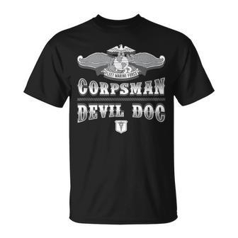 Navy Corpsman Devil Doc Fmf 8404 T-Shirt - Monsterry