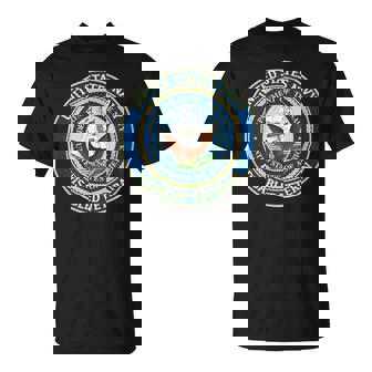 Navy Disabled Veteran Shield T-Shirt - Monsterry