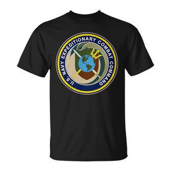 Navy Expeditionary Combat Command Veteran Patch T-Shirt - Monsterry UK