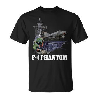 Navy F4 Phantom Catapult Launch T-Shirt - Monsterry CA