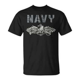 Navy Sailor Seabee Combat Warfare T-Shirt - Monsterry UK