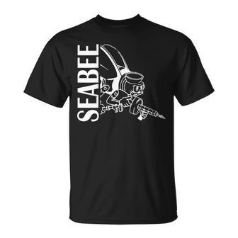 Navy Seabee T-Shirt - Monsterry UK