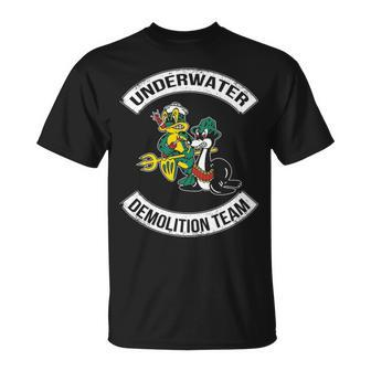 Navy Underwater Udt T-Shirt | Mazezy