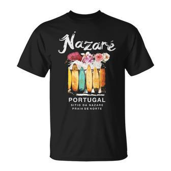 Nazare Portugal Surfing Vintage T-Shirt | Mazezy AU