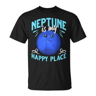 Neptune Planet Ring Solar System T-Shirt - Monsterry UK