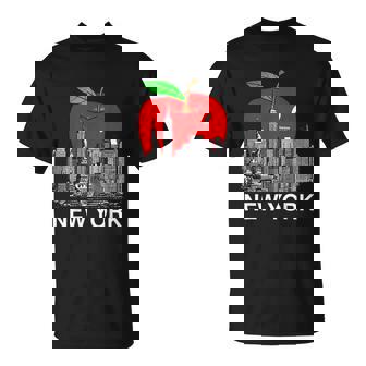 New York City Skyline New York Big Apple T-Shirt - Thegiftio UK