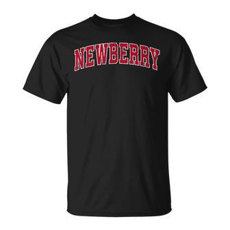 Newberry South Carolina Sc Vintage Sports Red T-Shirt - Monsterry AU