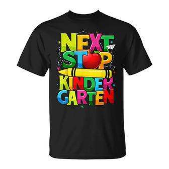 Next Stop Kindergarten Preschool Graduation 2023 Boys Girls T-Shirt - Monsterry AU