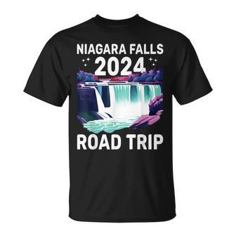 Niagara Falls Road Trip 2024 Summer Vacation Niagara T-Shirt - Monsterry