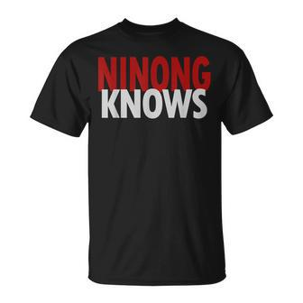 Ninong Knows Best Godfather Philippines Island T-Shirt - Monsterry AU