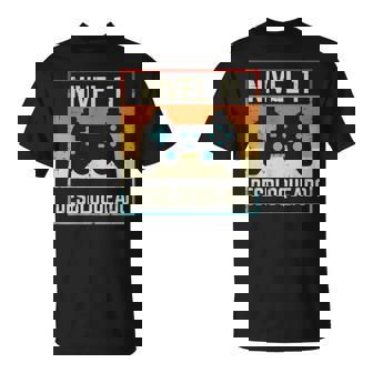 Nivel 11 Anos Desbloqueado Humor Cumpleanos 11 Gamer Regalo Camiseta unisex - Regaloses