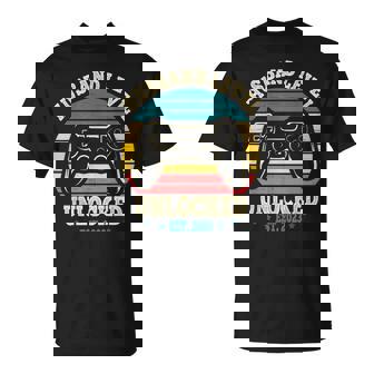 Nivel De Esposo Desbloqueado 2023 Nuevo Esposo Recién Casado Gamer Camiseta unisex - Regaloses