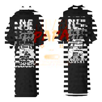 Nivel Papa Desbloqueado Futuro Papá Anunciar Embarazo Padre Camiseta unisex - Regaloses