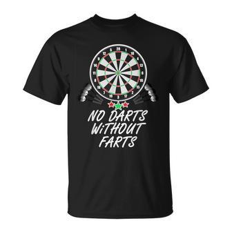 No Darts Without Farts Costume Ally Pally T-Shirt - Thegiftio UK