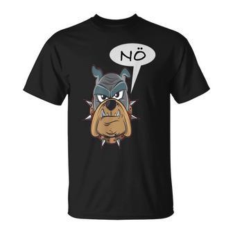 Nö Hund Statement Frosch I No Fun I Nein T-Shirt - Geschenkecke