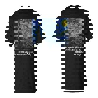 Noche Estrellada Deincentan Gogh Pintura Famosa Camiseta unisex - Regaloses