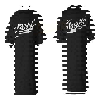 Nombre Marshall Retrointage Marshall Nombre Dado Camiseta unisex - Regaloses