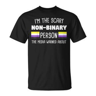 Non Binary Non-Binary Flag Non-Gender Lgbtqia T-Shirt - Geschenkecke