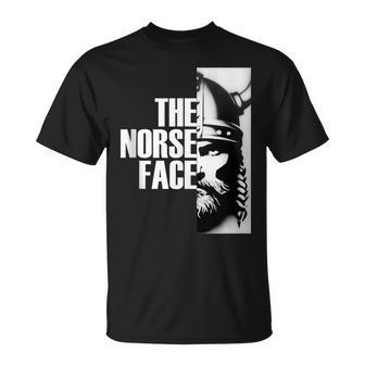 The Norse Face Viking Warrior Face 2 T-Shirt - Monsterry AU