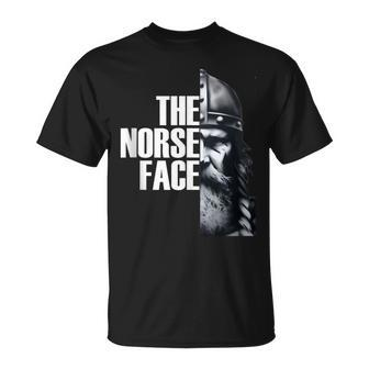 The Norse Face Viking Warrior Face T-Shirt - Monsterry DE