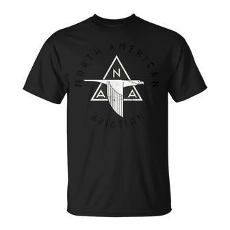 North American Aviation T-Shirt - Monsterry