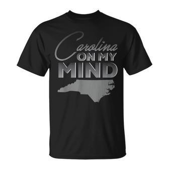 North Carolina On My Mind State T-Shirt - Monsterry DE