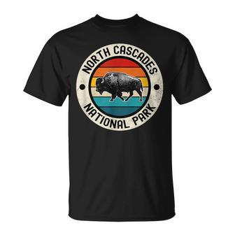 North Cascades National Park Vintage T-Shirt - Monsterry AU