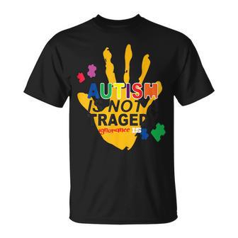 Not A Tragedy Saying Inspirational Autism Awareness T-Shirt - Monsterry CA